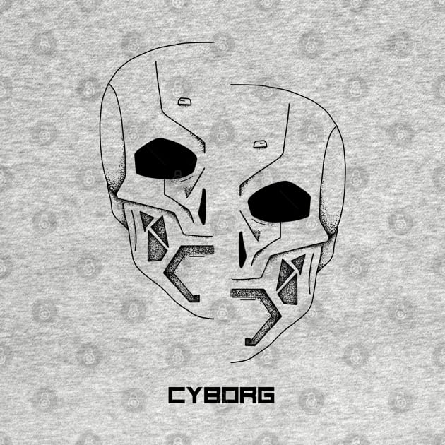 Cyborg Sci-Fi retro by inkonfiremx